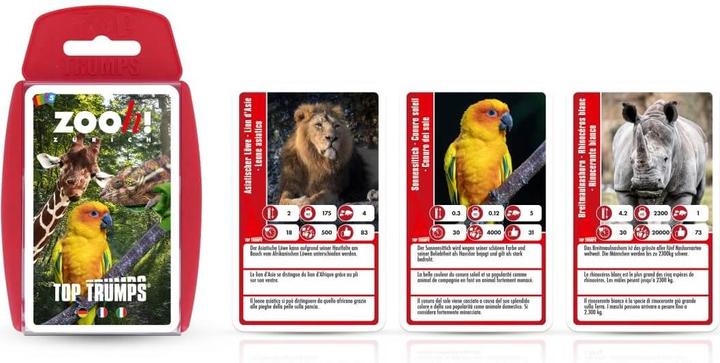 Actual product image Unique Top Trumps Zoo Zurich (German, French, Italian)