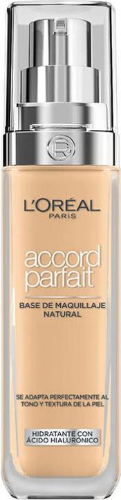Image du produit L'Oréal Paris ACCORD PARFAIT fond de teint acide hyaluronique #4.D/W 30 ml