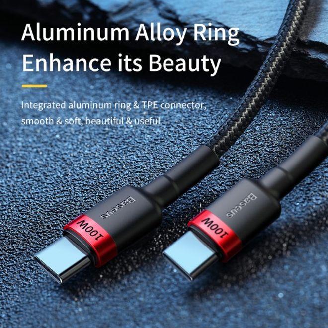 Actual product image Baseus Cafule Fast Charge Series (2 m, USB 2.0)