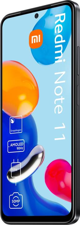 Produktbild Xiaomi Redmi Note 11 (128 GB, Graphite Grey, 6.43", Dual SIM, 50 Mpx, 4G)