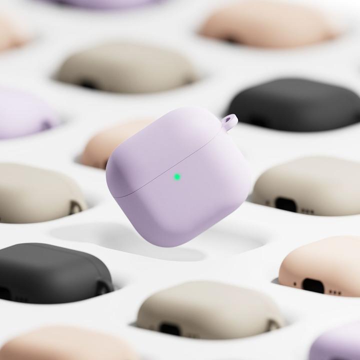 Produktbild Ringke Silicone Case for Apple AirPods 4 - Beige (Kopfhörer Tasche)