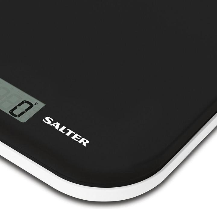 Produktbild Salter 1177 BKWHDR Leaf Electronic Digital Kitchen Scale - Black