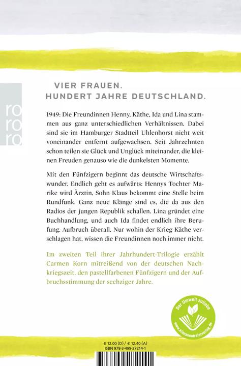 Image du produit Zeiten des Aufbruchs (Allemand, Carmen Korn, 2018)