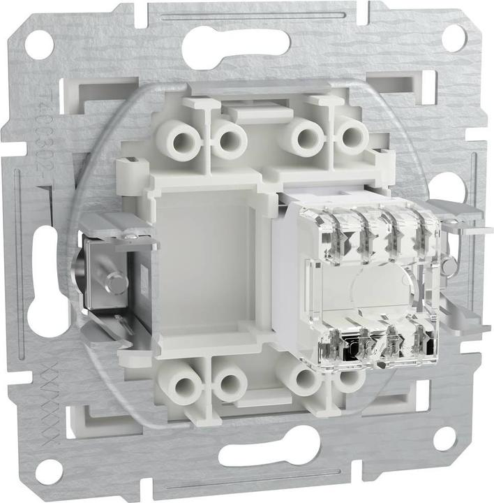 Produktbild Schneider Electric RJ45-Datendose Asfora Weiss (RAL 9003) EPH4770121D