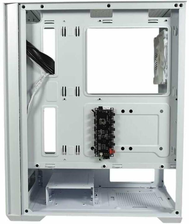 Produktbild LC-Power Geh?use Micro-ATX 717W white USB3.2/Audio,o.Netzteil (Mini-ITX, ATX, mATX)