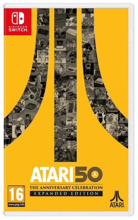 Actual product image Atari 50: The Anniversary Celebration (Expanded Steelbook Edition) (Switch, Switch Lite, Switch OLED)