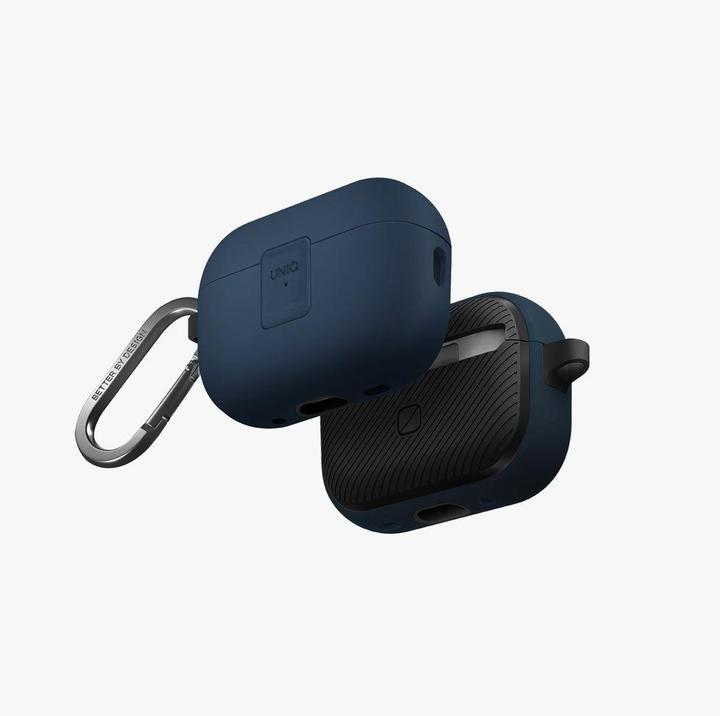 Image du produit Uniq étui Clyde Lock Case AirPods Pro 2 (2022/2023) niebiesko-ciemnoszary/royal blue-dark grey (Sac pour écouteurs)