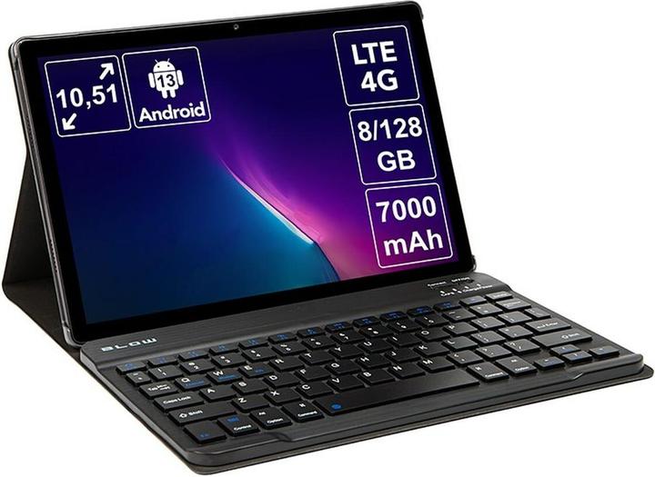 Blow Tab 11 (4G, 10.50", 128 GB, Schwarz/Silber)