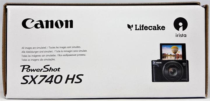 Actual product image Canon PowerShot SX740HS (24 - 960 mm, 20.30 Mpx, 1/2,3'')