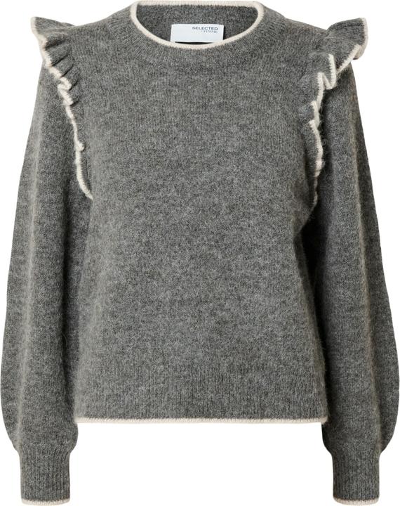 Selected Femme Gerüschter Pullover