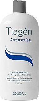 Actual product image Forbald Tiagén Anti-Stretch Mark Moisturizing Cream with Collagen, Vitamins, and Rosehip Oil 250ml (250 ml)