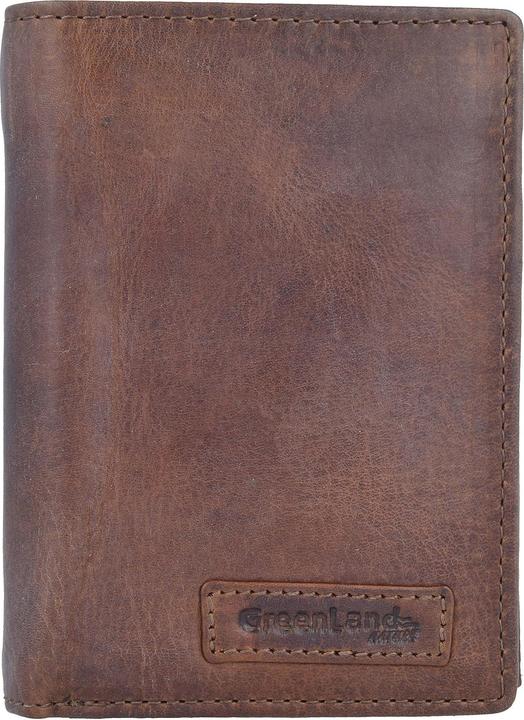 Immagine prodotto Greenland Nature Portafoglio Soft & Safe RFID in pelle 9,5 cm