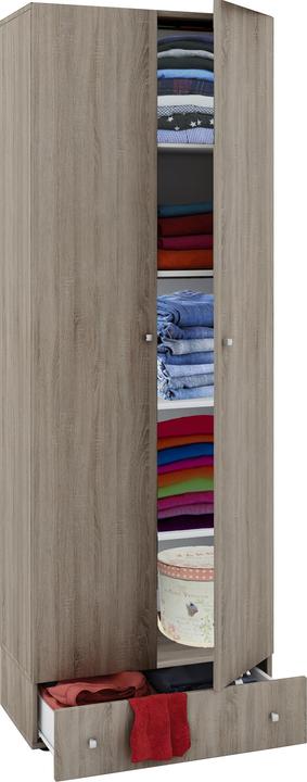 Produktbild VCM Holz Mehrzweckschrank Serie Vandol mit Drehtüren (70 x 40 cm)