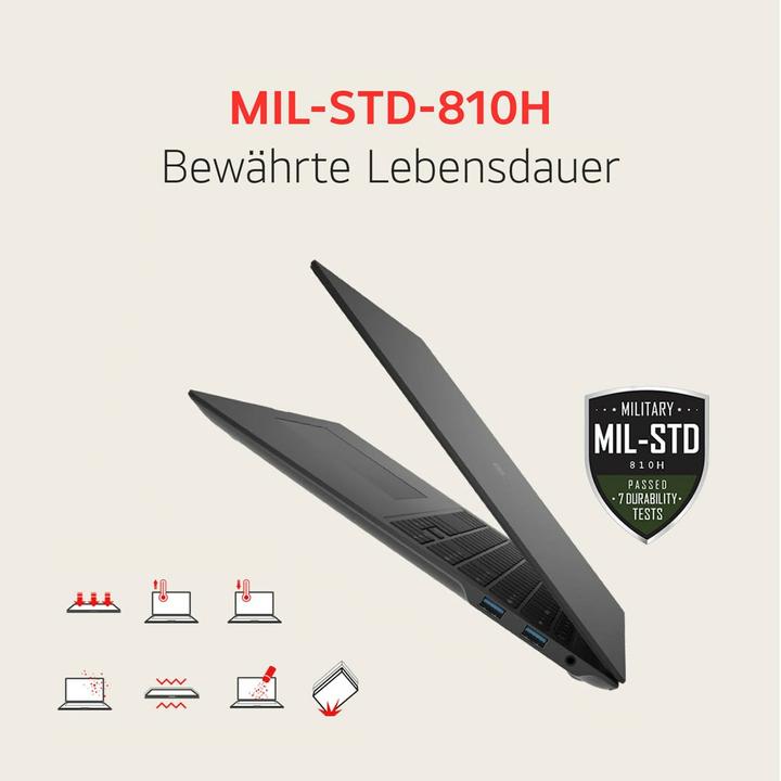 Produktbild LG gram Pro 17 (17", Intel Core Ultra 7 155H, 16 GB, 1000 GB, DE)