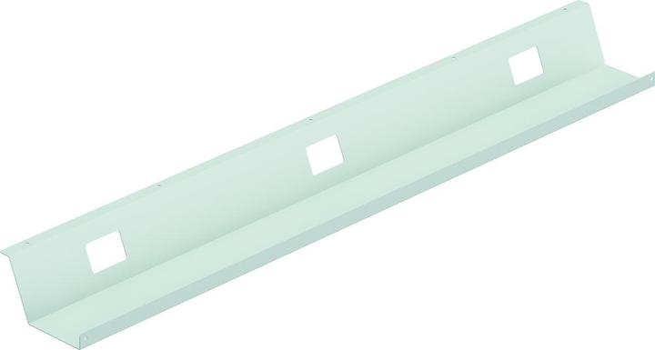 Image du produit Hettich Bac à câbles Fixed Blanc 85x1100x150 mm (Trou de câble, 8.50 cm)