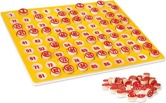 Immagine prodotto Rs Toys Tombola tabellone in legno 48 cartelle