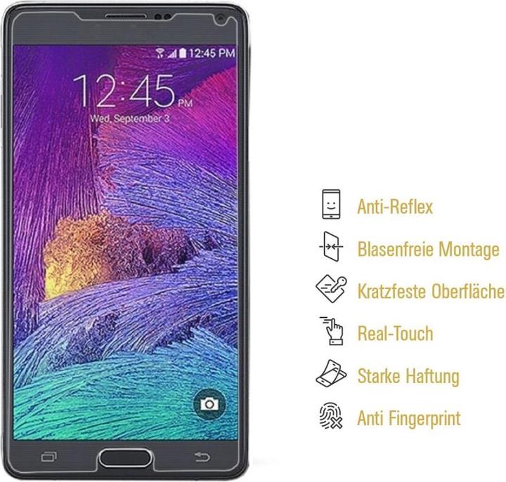 Produktbild Protectorking 6x Panzerfolie Anti-Shock matt entspiegelt (6 Stück, Samsung Galaxy Note 4)
