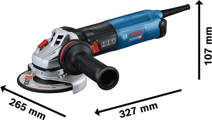 Actual product image Bosch Professional GWS 17-125 SB 06017D0700 Angle grinder 125 mm 1700 W 230 (125 mm)