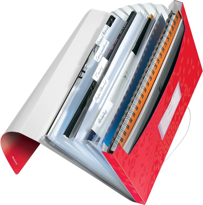 Productafbeelding Leitz Waaiermap A4 Wow rood (A4, 1 x)