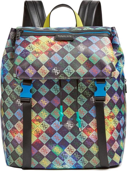 Actual product image Guess Salameda, Polyester, Textile Backpack, Black, Laptop Compartiment, H