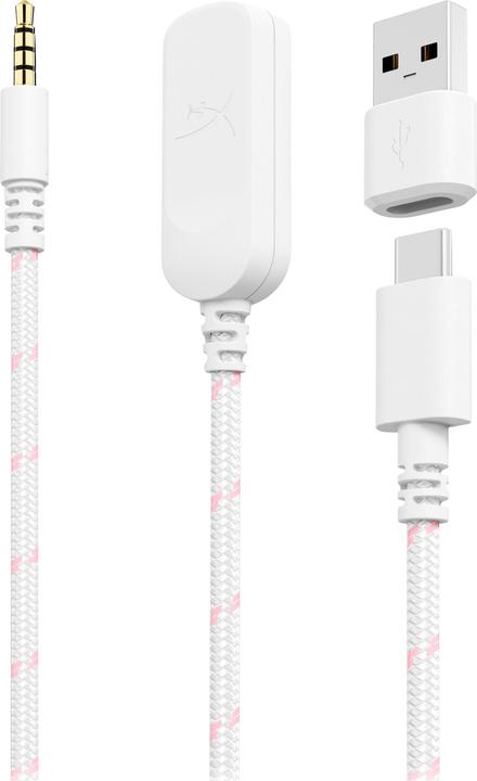 Actual product image HyperX Cloud III White/Pink Gaming Headset (Cable)