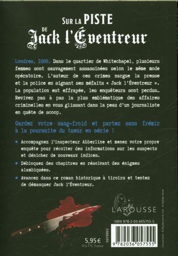 Image du produit Escape game de poche : sur la piste de Jack L'Eventreur (Français)