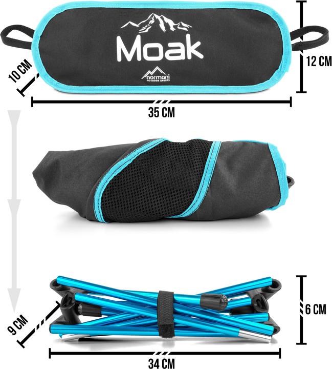 Actual product image Normani Ultraleichter Campingstuhl „Moak“