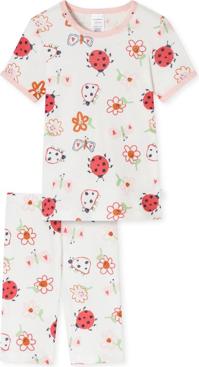 Schiesser Girls Pyjama Marienkäfer