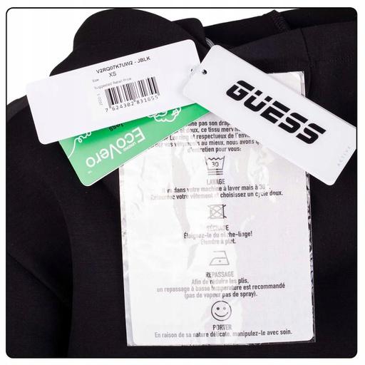 Immagine prodotto Guess Donna ECO Felpa con cappuccio nera S/Nero (S)