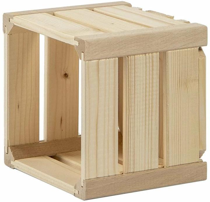 Actual product image Holz Zollhaus Wooden harassment (17.5 x 16 x 17.5 cm, 5.04 l)
