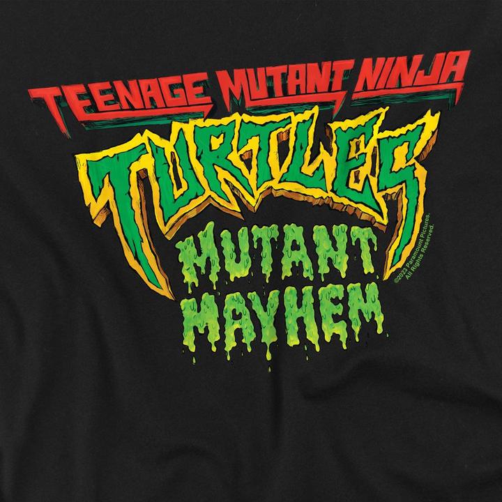 Immagine prodotto Teenage Mutant NT Mutant Mayhem Maglietta Logo Uomo (XXL)