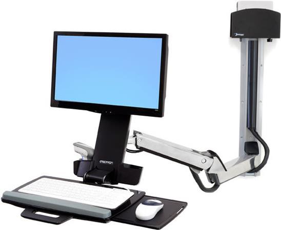 Actual product image Ergotron Sv Sit Stand Combo Arm Extende (Wall, 17")
