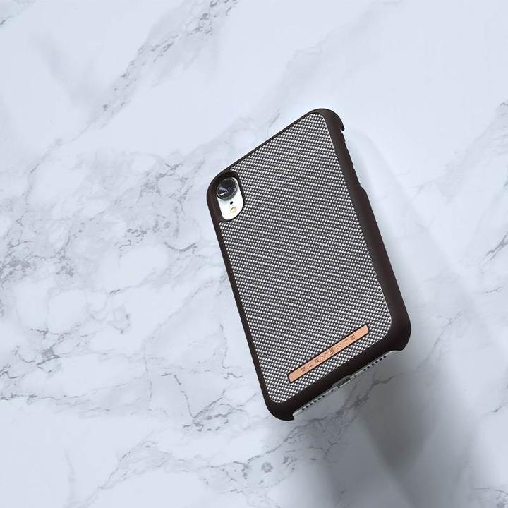 Productafbeelding Nordic Elements Saeson Idun - iPhone XR (Donkerbruin Patroon 1) Doek Etui (Apple iPhone XR)