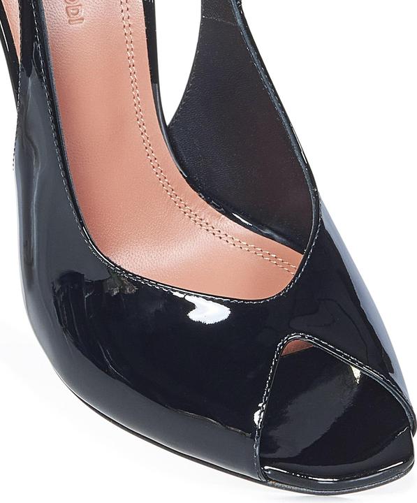 Actual product image Amina Muaddi With Heel Black (40)