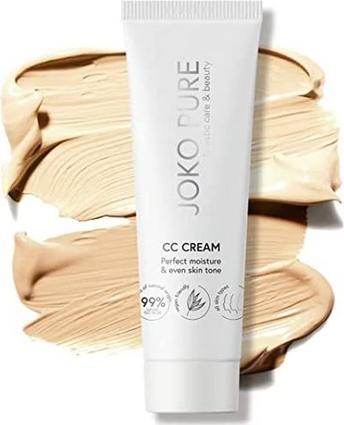 Jokon JOKO Pure Holistic Care & Beauty CC Cream lekki krem CC do twarzy 01 30ml