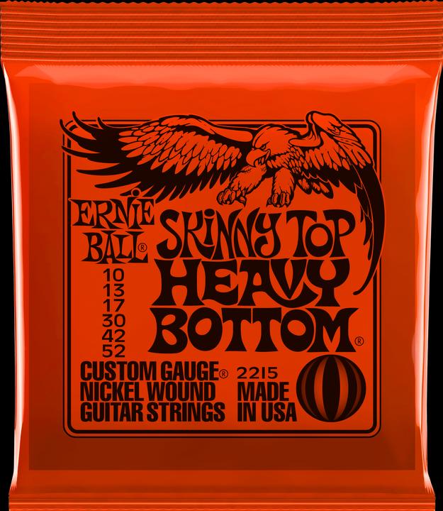 Ernie Ball Skinny Top Heavy Bottom Slinky (6 x, Electric guitar, 0.05")