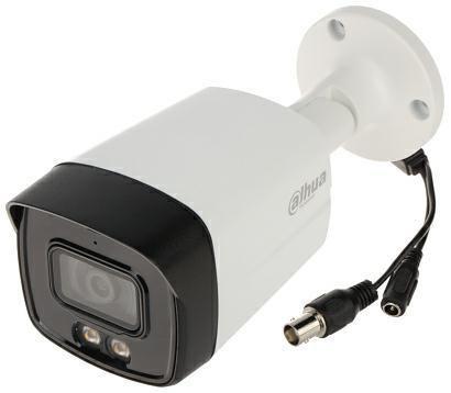Produktbild Dahua Technology Lite DH-HAC-HFW1239TLM-A-LED Bullet CCTV Sicherheitskamera Innen & Aussen 1920 x 1080 Pix (1920 x 1080 Pixels)