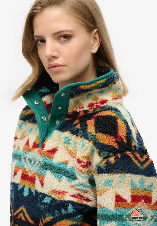 Immagine prodotto Superdry Superweicher Henley-Pullover mit Print (10)