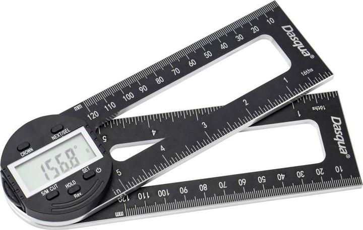 Image du produit Dasqua 1804-6771 Rapporteur d'angle numérique pour scies à onglet 280 mm 360 ° 1 pc.