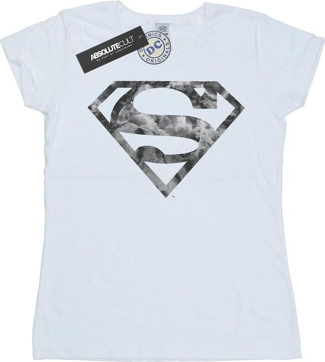 Superman Marble Logo TShirt (S)