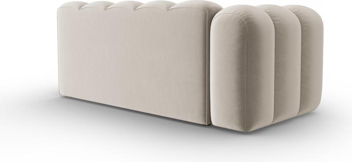 Actual product image Micadoni Velvet Left Modular Sofa, "Lupine", 3 Seats, 175x95x70Made in Europe (2 person sofa, 3-seater, 4-seater)