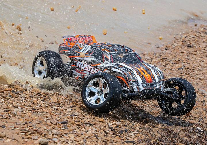 Actual product image Traxxas Stampede Orange RTR without battery/charger 1/10 2WD Monster Truck Brushed (RTR Ready-to-Run)