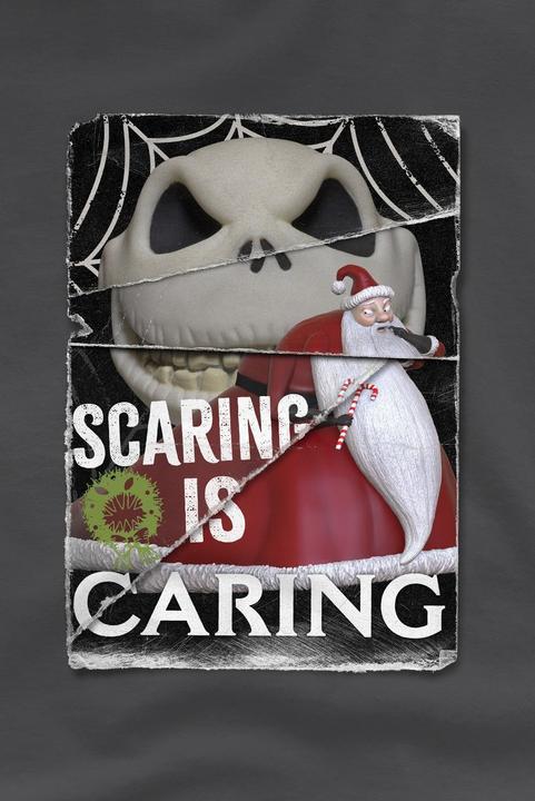 Immagine prodotto The Nightmare Before Christmas Scaring Is Caring Maglietta Bambini (140)