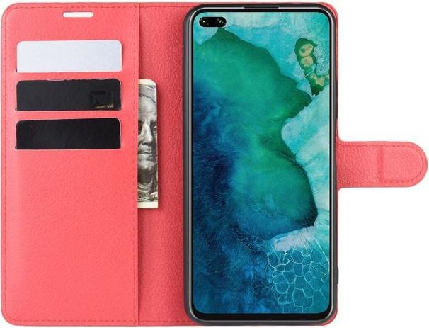 Immagine prodotto MU Classic Serie di copertine per libri in pelle Litchi (Honor V30, Onore V30 Pro)