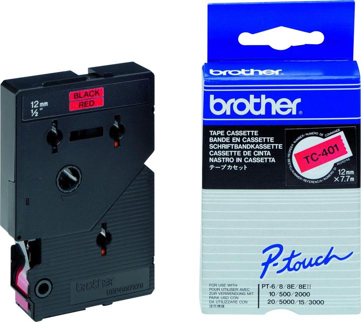 Produktbild Brother P-Touch (1.20 cm, Rot)