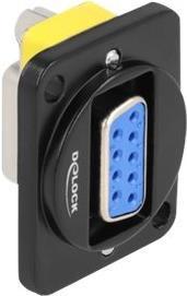 Actual product image Delock D-type module DB9 female to DB9 female (0.03 m)