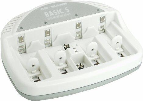 Ansmann Basic 5 Plus (4 pz., 9V Block, Caricabatterie senza batteria)