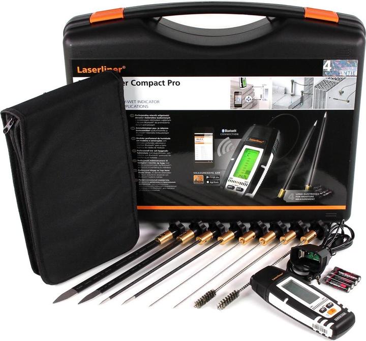 Actual product image Laserliner DampMaster Compact Pro Material Moisture Meter