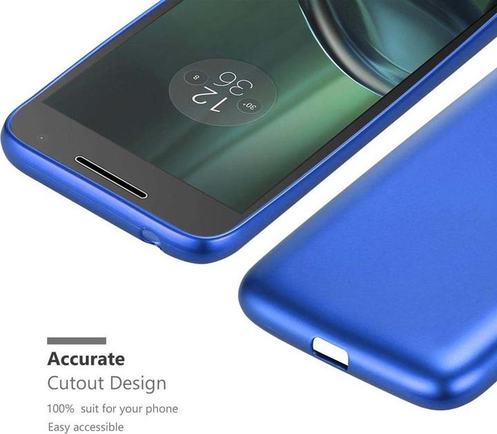 Produktbild Cadorabo TPU Matt Metallic Cover (Motorola Moto G4 Play)