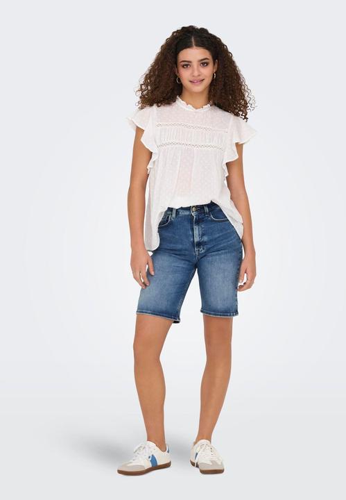 Actual product image Only Normal geschnitten Hohe Taille 5-Pocket-Shorts Jeans-Shorts (S)